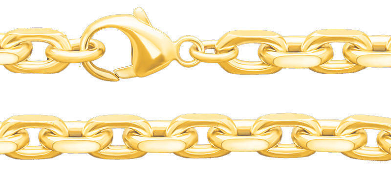Ankerkette 585 Gold 8.S.D Echtgold Gelbgold Halskette Collier Goldkette Schmuck