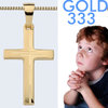 Kommunion Kreuz Echt Gold 333